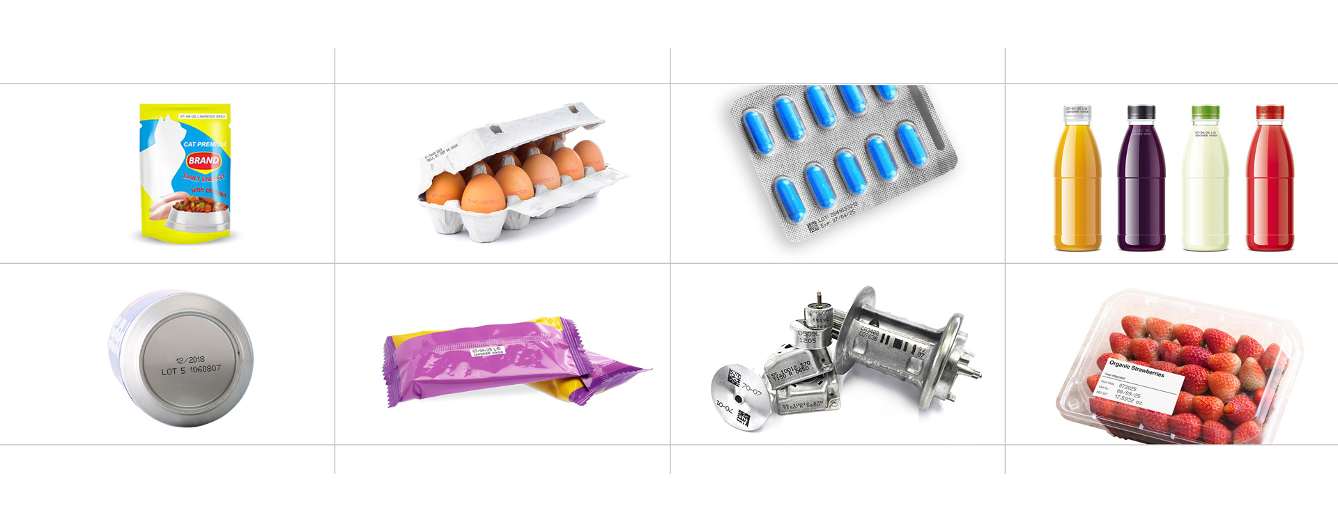 industrial inkjet printer materials and surfaces