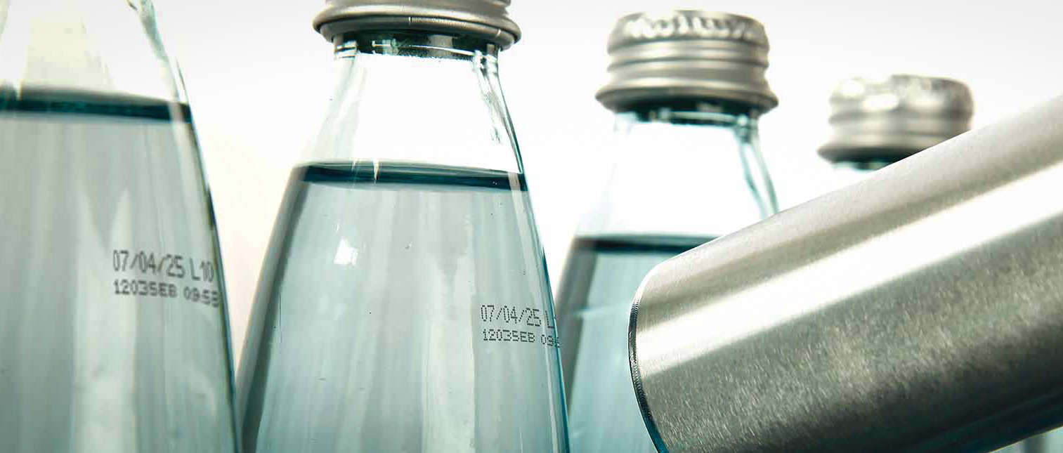 beverage marking beverage marking with LEIBINGER