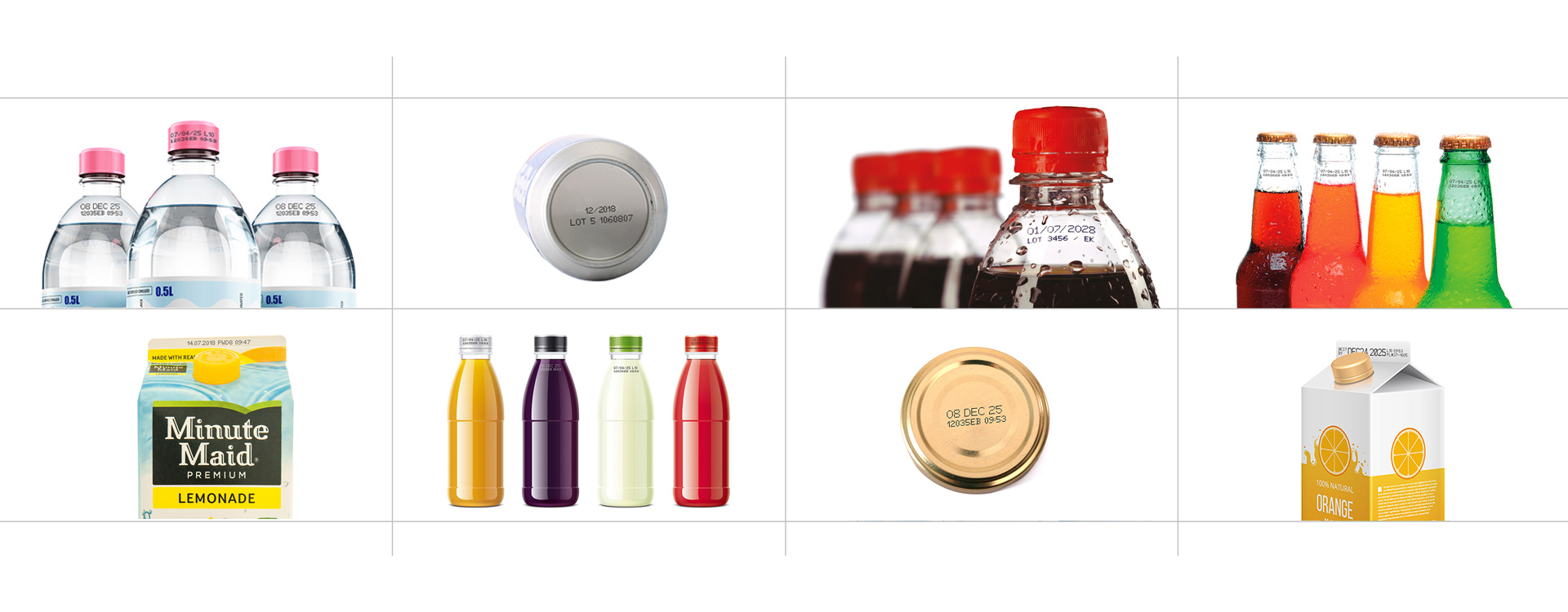 beverage marking - materials and surfaces